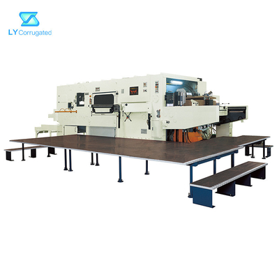 34KW কার্টন বক্স মেশিন, 1120X1620mm ফ্ল্যাটবেড ডাই কাটিং মেশিন