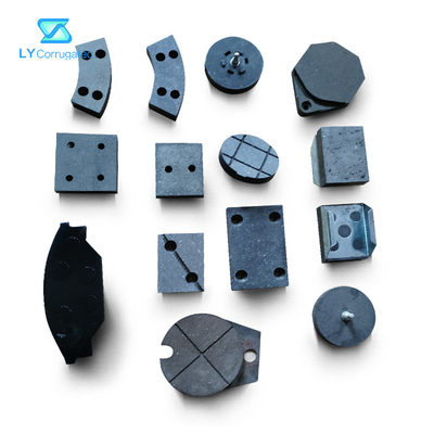 15mm ঢেউতোলা মেশিন খুচরা যন্ত্রাংশ, Trapezoid ডিস্ক ব্রেক প্যাড
