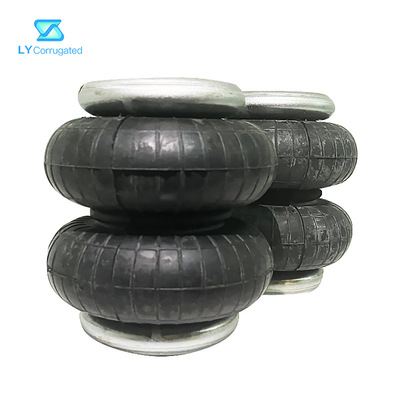 OEM 2B40-10 ঢেউতোলা মেশিন খুচরা যন্ত্রাংশ প্রান্তিককরণ রাবার এয়ার স্প্রিং সাসপেনশন
