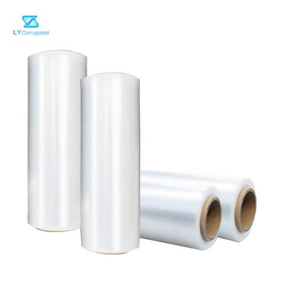 শক্ত কাগজ প্যাকেজিং কারখানার জন্য OEM LLDPE প্যালেট মোড়ানো স্ট্রেচ ফিল্ম