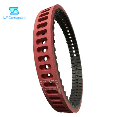OEM শক্ত কাগজ মেশিন খুচরা যন্ত্রাংশ T10 530 560 PU রাবার দাঁতযুক্ত বেল্ট