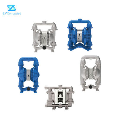 307LPM GT40 স্টেইনলেস স্টীল ডুপ্লেক্স পাম্প এয়ার অপারেটেড ডাবল নিউমেটিক ডায়াফ্রাম পাম্প