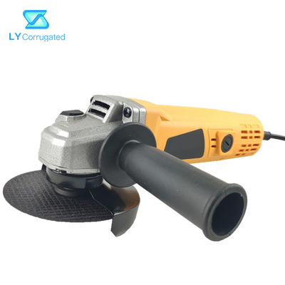 11000RPM বৈদ্যুতিক কোণ পেষকদন্ত 100/115mm 850W শিল্ড অক্জিলিয়ারী হ্যান্ডেল সংযুক্তি
