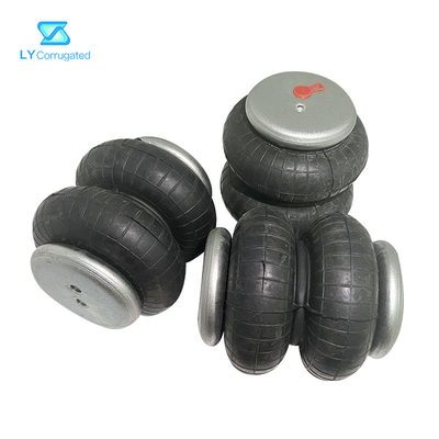90mm ব্যাস ঢেউতোলা মেশিন খুচরা যন্ত্রাংশ ডবল কনভোলুটেড রাবার এয়ার ম্যাট্রেস স্প্রিং